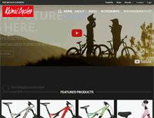 Tablet Screenshot of kaimaicycles.co.nz